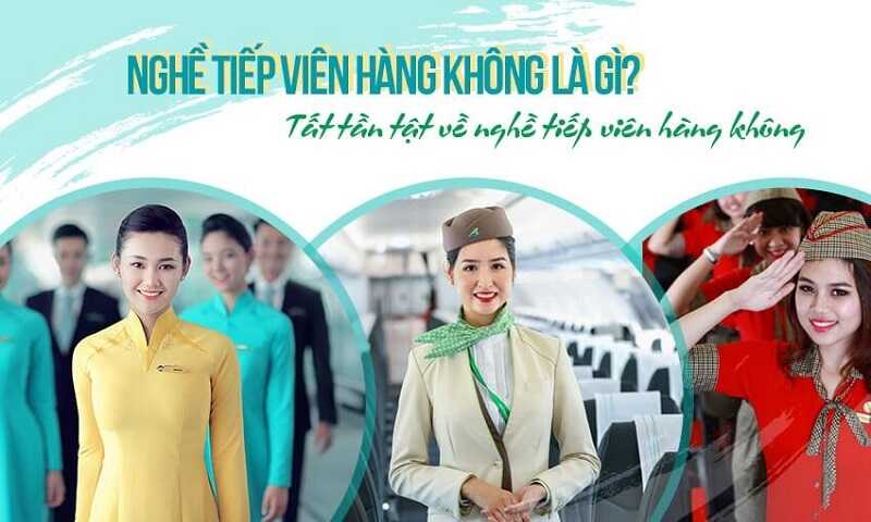 tiếp viên hàng không tiếng anh là gì